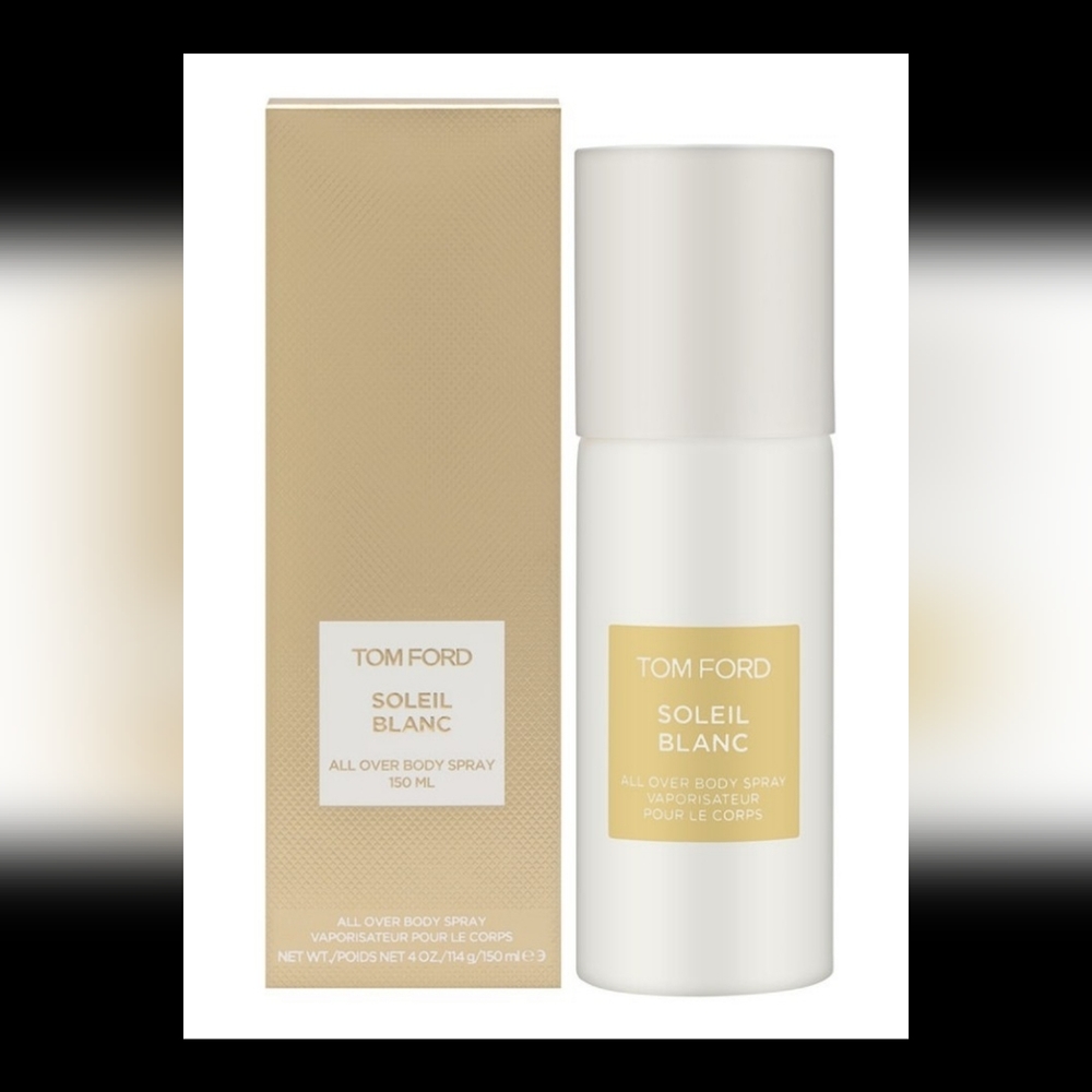 Brand new. Authentic Tom Ford Soleil blanc all over body spray 150 ml